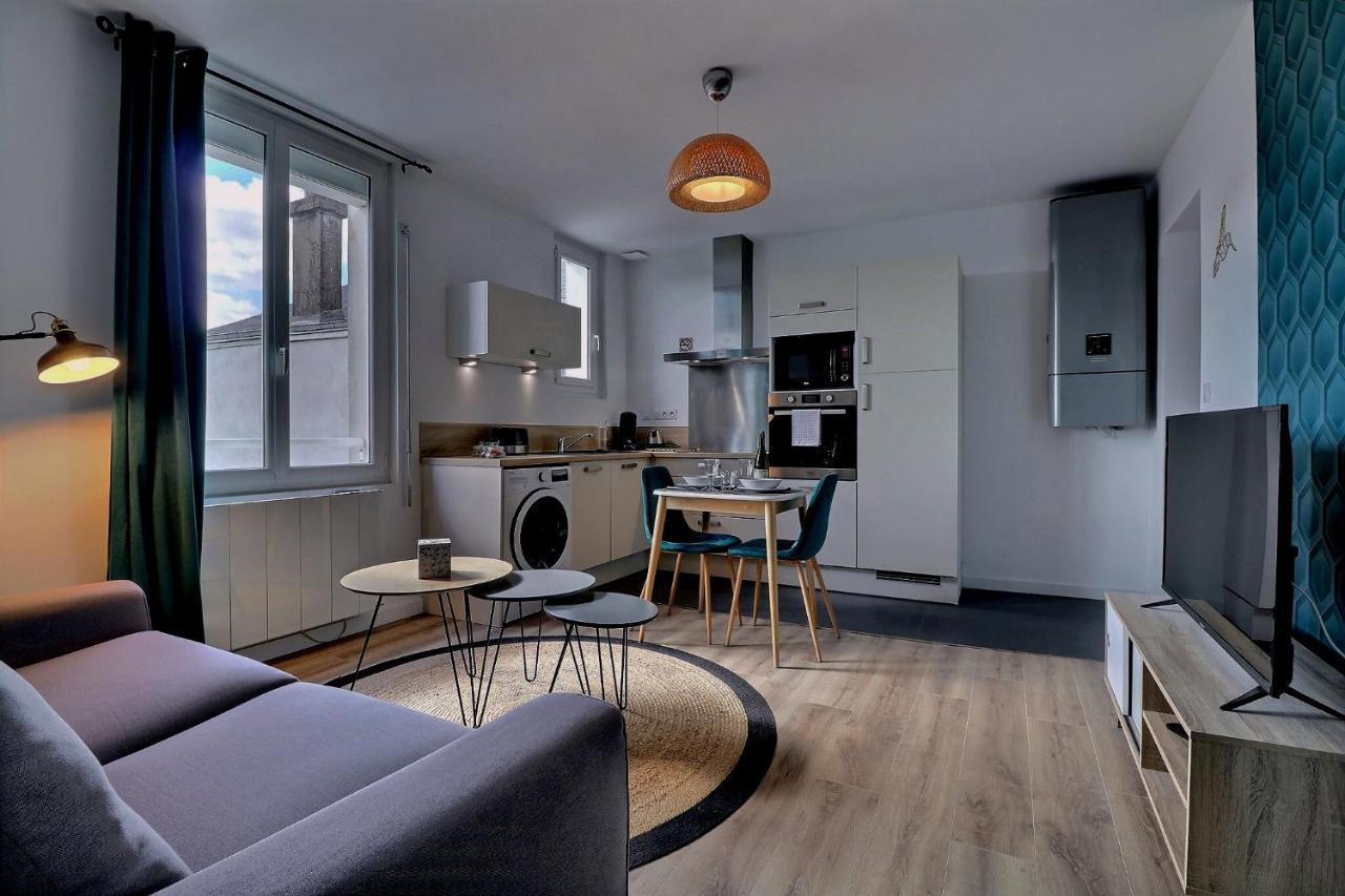 Appartement "Panna" Centre Ville De Vitre Dış mekan fotoğraf