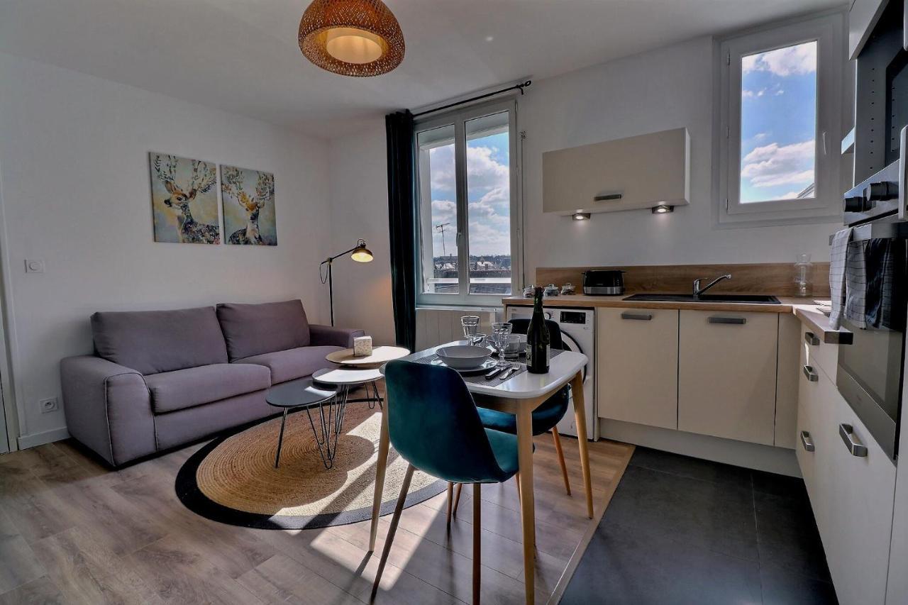 Appartement "Panna" Centre Ville De Vitre Dış mekan fotoğraf